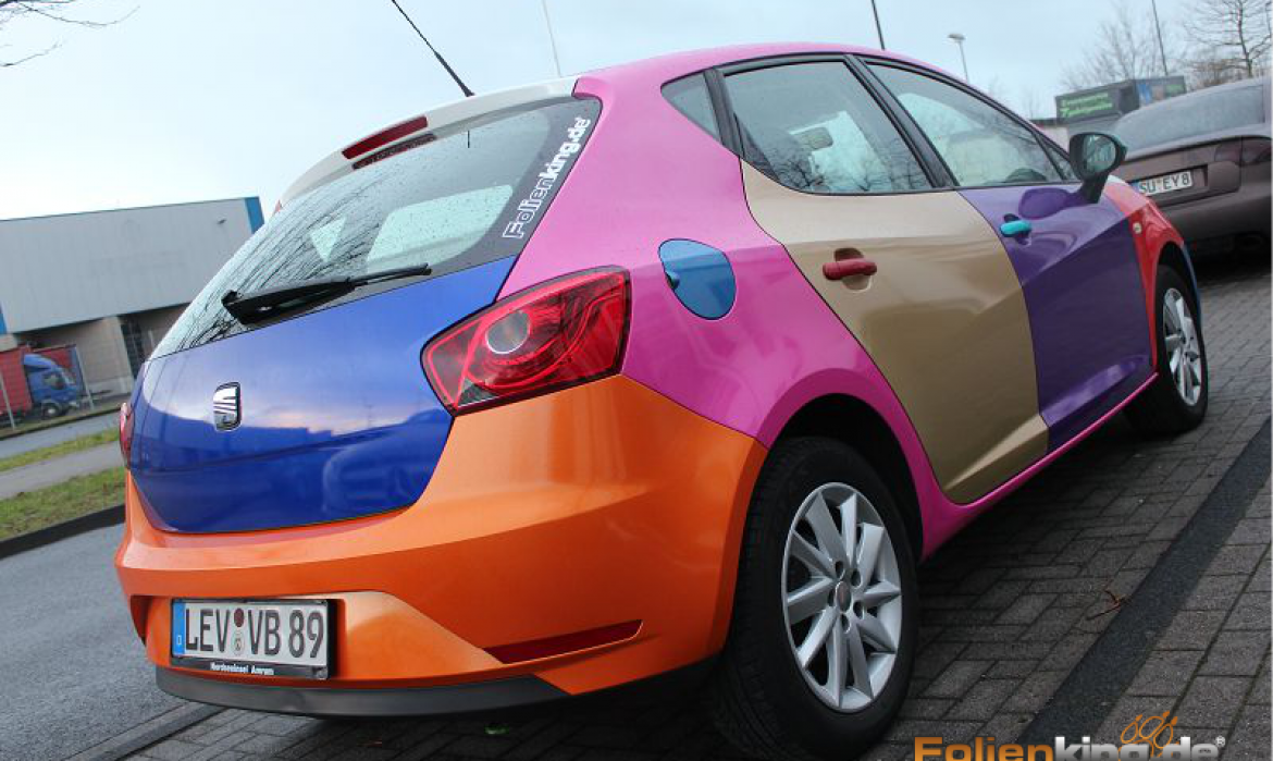 Seat Ibiza Vollfolierung In Allen Farben Folienking