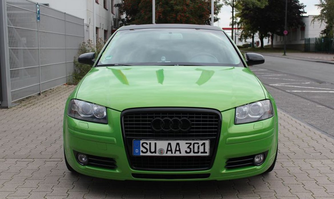 Audi A3 8P Mystic Bronze Matt Metallik - Folierung und Scheibentönung in  Köln Bonn 